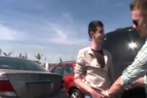 large knob In Public