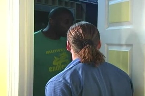 White Neighbour acquires assfucked By black Workers