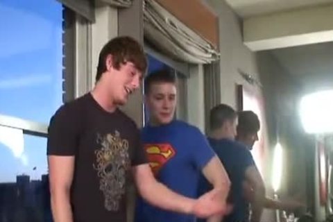 Brent Corrigan receives Double Dicked By nasty twinks