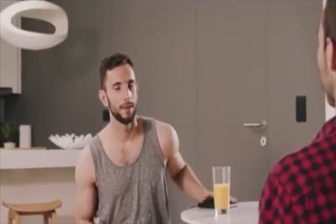 nice-looking curly dudes Making Love