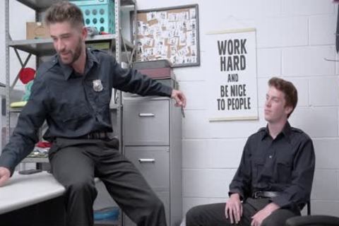 Bored Of Being Straight, Two Guards pound Each Other
