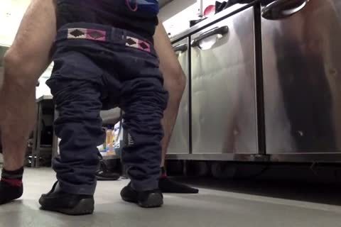 Two horny schlongs pound Bb In The Kitchin Where One Works As