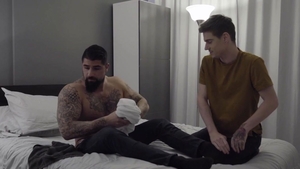 DadCreep: Wet Lev Ivankov bouncing on cock