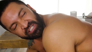 FetishMen - Ryan Powers beside Dominic Pacifico raw rimming