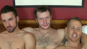 JockBreeders - Aiden Woods in company with brunette Rock