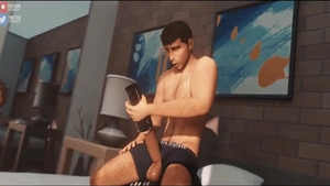 Gay has a taste for loud sex
