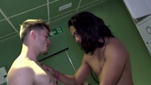 Secret Locker Room pound WIth My lascivious Gym Buddy!!