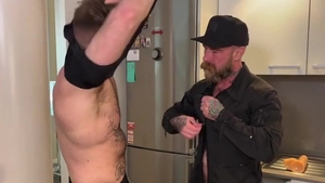 sleazy shaggy Daddy Plumber Cums To Fix A "leak!" ??